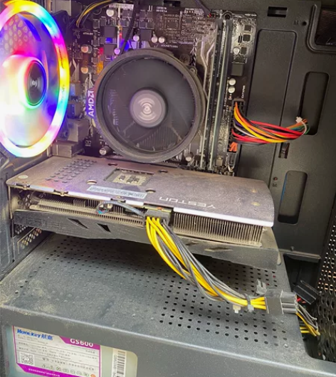 台式主机 3060盈通显卡 华硕主板 电脑...