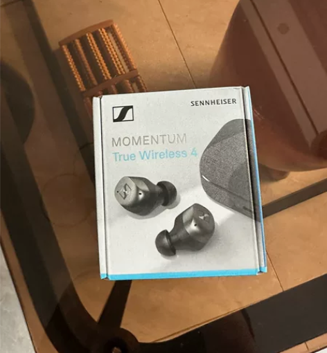 森海塞尔 真无线木馒头4 全新未拆封 12...