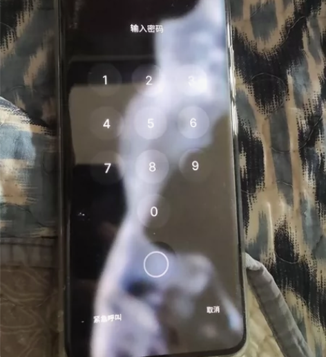 魅族18，内存是8+128g屏幕右下角有一...