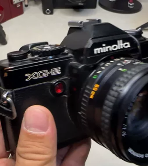 美能达xge胶片单反套机md50f1.7 ...