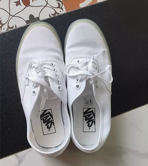 VANS范斯低帮AUTHENTIC绿色果冻...