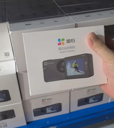 萤石S3运动相机（EZVIZ）防水防抖户外...