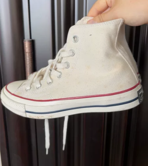 converse 帆布鞋 36.5码 低价...