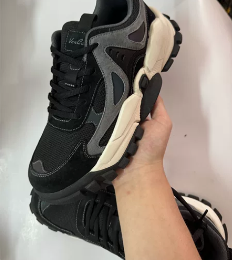 camel骆驼男鞋厚底增高老爹鞋 40码全...