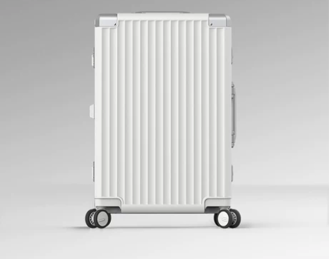 漫游铝框行李箱日本轻音万向轮旅行箱24登机...