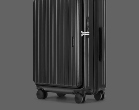 漫游新款侧开盖行李箱可扩展拉杆箱拉链20寸...