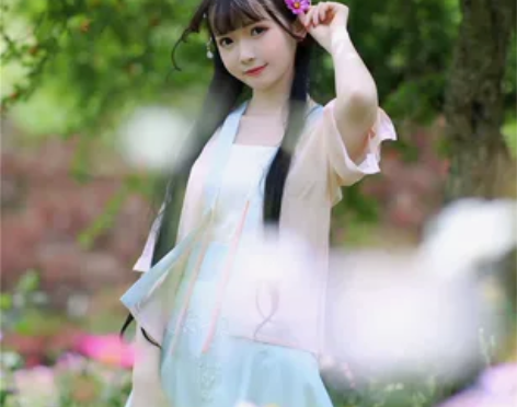 兰若庭-红菱 汉元素 夏季短裙复古温柔  ...