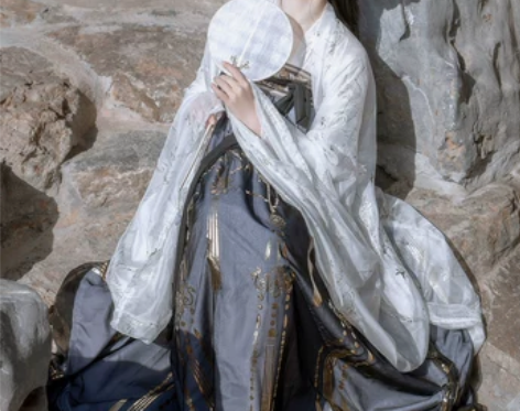 汉服女古装齐胸襦裙仙气大裙摆超仙套装春季正...