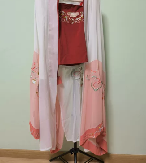 4件套劲合汉服女中国牡丹有瑕疵清衣柜清仓特...