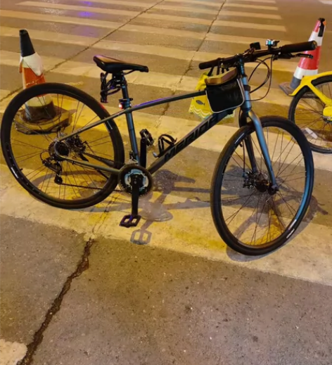 美利达 探索者80 43码 四月份购买 灰...