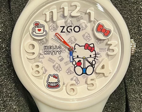 Hellokitty正版 凯蒂猫电子表儿童...