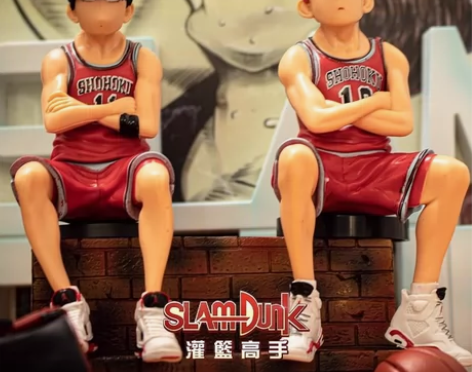【坐姿灌篮】日本动漫灌篮高手手办摆件全套二...