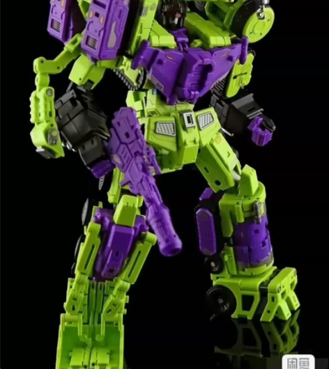 变形金刚 招财猫大力神 如图，仅a套打开查...