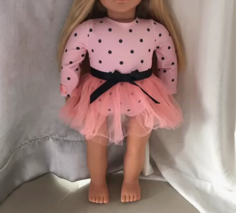 出一个新脸偶寄 芭蕾舞嘟嘟嘴og娃娃 之前...