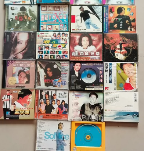 VCD盘25张，流星花园整套31张，出闲置...