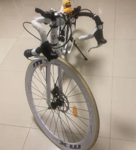 3月份刚入手的死飞变速自行车，换工作搬家带...