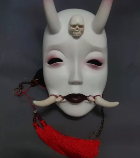 新款二代*酒吞童子面具（与市面百元款不一样...