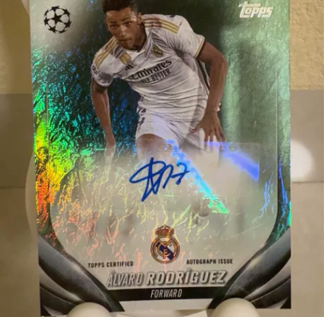 罗德里格斯 龙年碧玉签字 皇马 神锋 收藏...