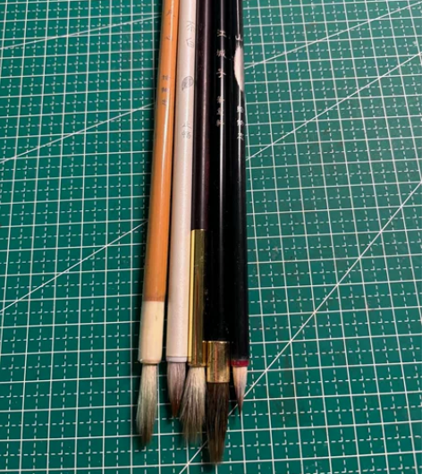 水彩退坑，五支水彩笔 绘物志 凡心 绘物志...