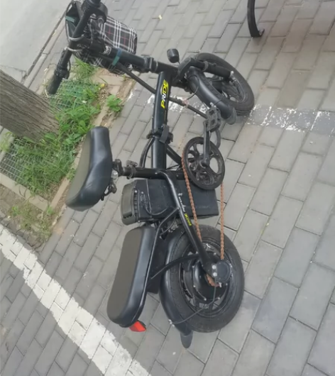普莱德保守20公里小型折叠电动车，用了不到...