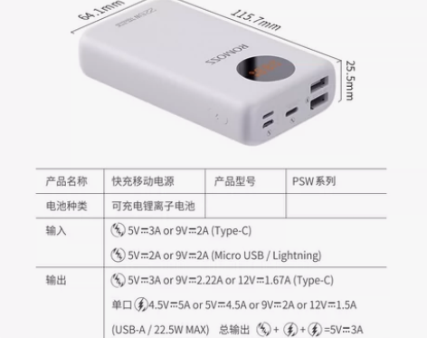ROMOSS/罗马仕充电宝10000毫安时...