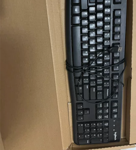 罗技k120键盘，正常使用痕迹，无其他问题...