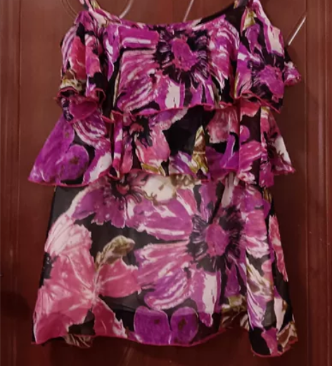 女装雪纺吊带衫上衣 165码，雪纺吊带衫，...