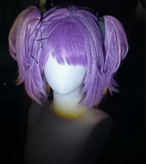 小乔音你心动 是客单 自备毛胚，分体马尾，...