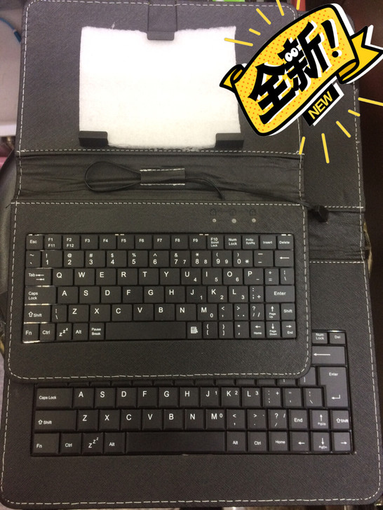 平板电脑的otg键盘包。安卓接口。如图所示...