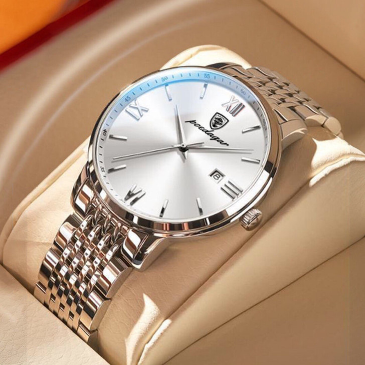 新款男士瑞士手表防水夜光全自动男士手表学生...