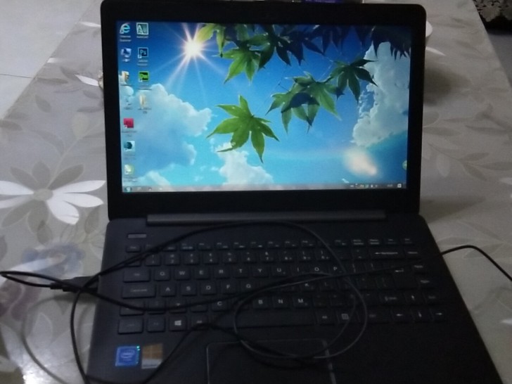 清华同方笔记本电脑，8成新，18年入手，用...