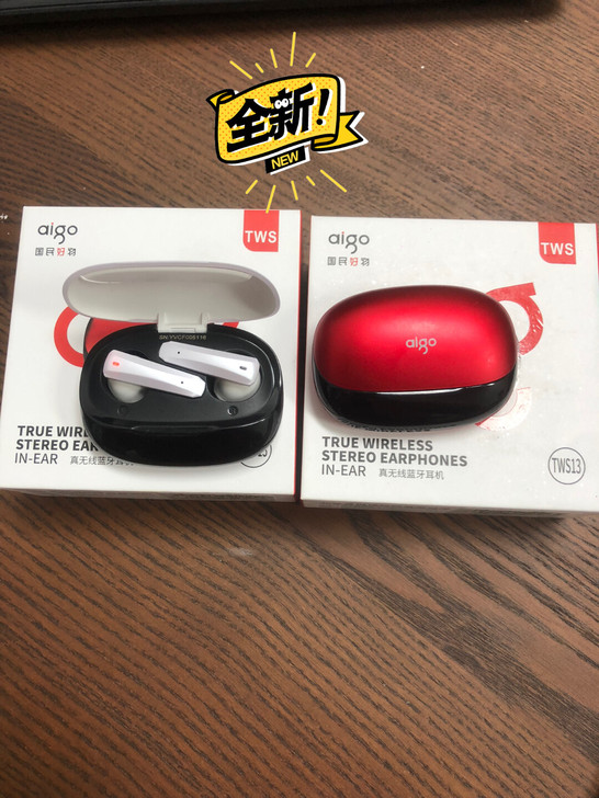 蓝牙耳机Aigo爱国者 全新全套