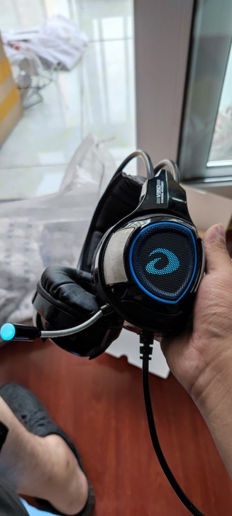 达尔优V350耳机 没怎么用过放太久了,功...