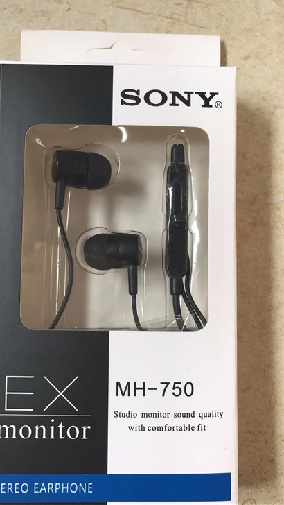 Sony/索尼MH750耳机重低音入耳式 ...