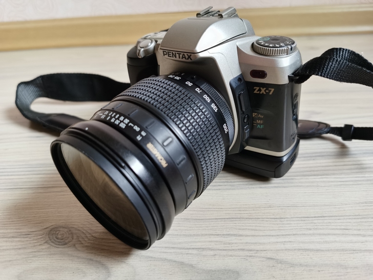 宾得zx-7自动对焦胶片单反相机，哈市自取