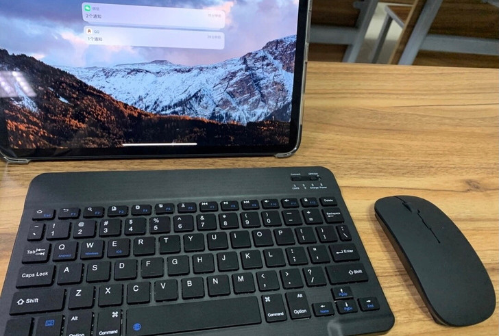 蓝牙键盘 支持三系统 手机ipad妙控静音...