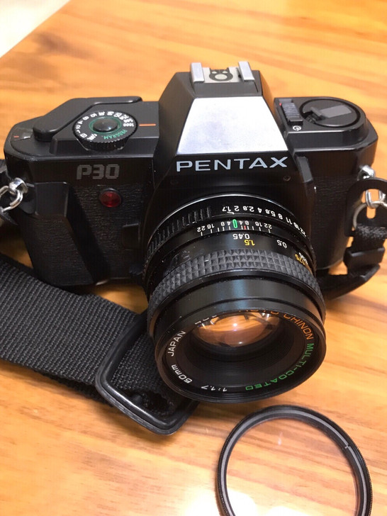 宾得相机pentax P30+CHINON...