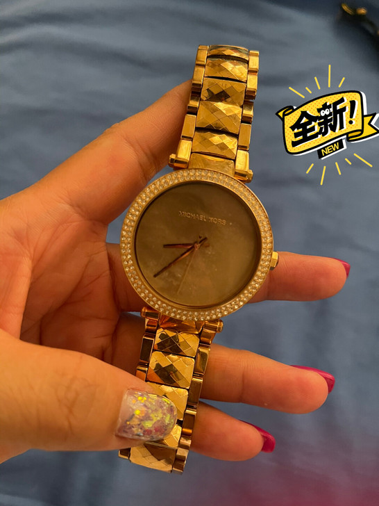 MK 手表 型号6426 玫瑰金色