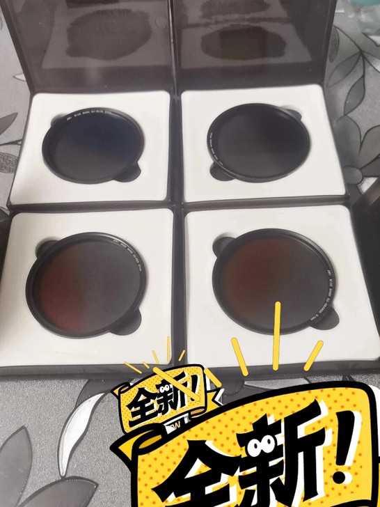 尼康相机卓美滤镜，4种颜色渐变镜，67MM...