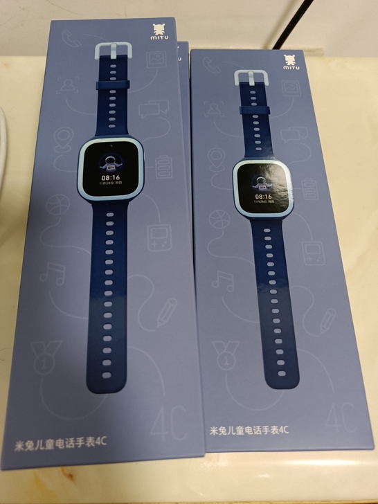 小米 MI 米兔儿童电话手表4C 4G全网...