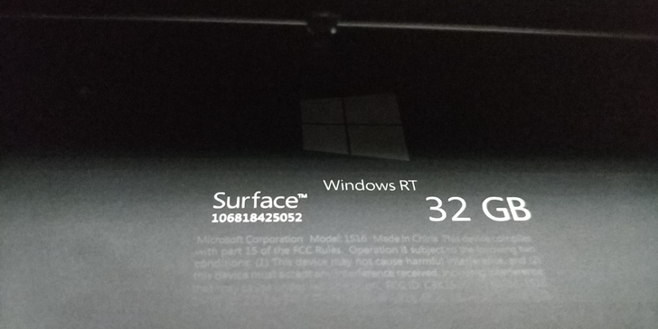 微软 苏菲 Surface RT 32G平...