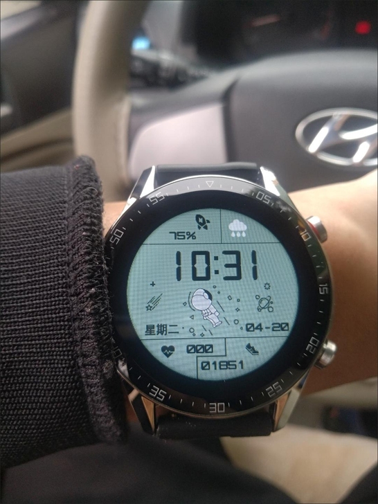 全新华为同款    GT2太空人表盘