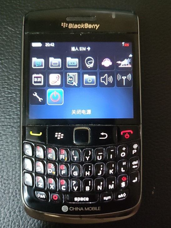 黑莓 8980（国行货）移动定制机