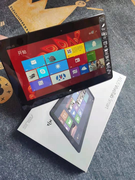 华硕10.1寸win8平板电脑64g高清屏...