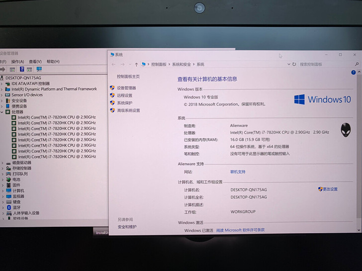 外星人Alienware 17r4 游戏本