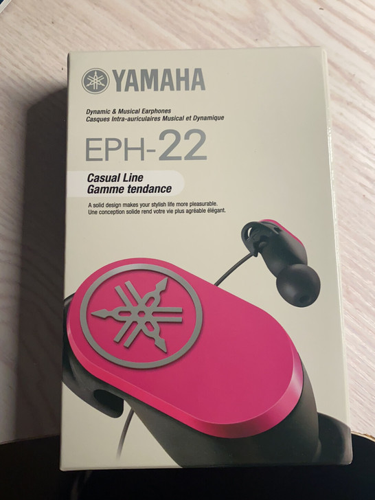 雅马哈EPH-22 入耳式耳机，全新未开封...