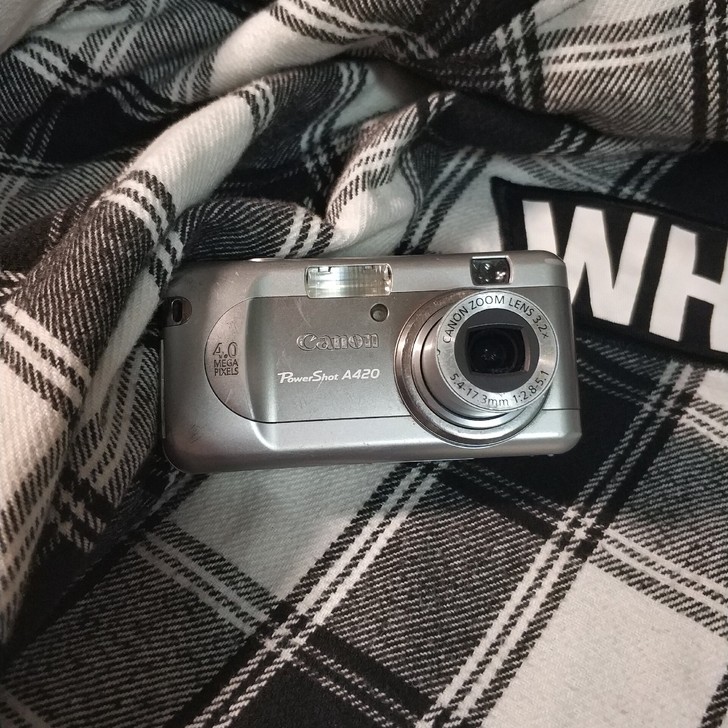 Canon佳能 A420 卡片机老数码相机...
