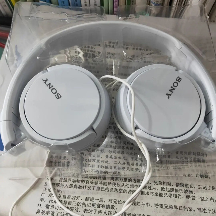 索尼有线头戴耳机zx110