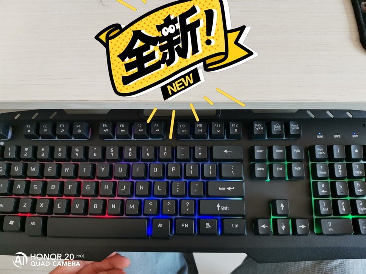 机械手感游戏键盘台式笔记本有线电脑静音游戏...