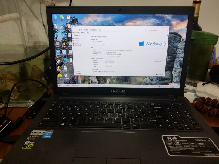 神舟战神笔记本出售。I5的处理器，显卡GT...